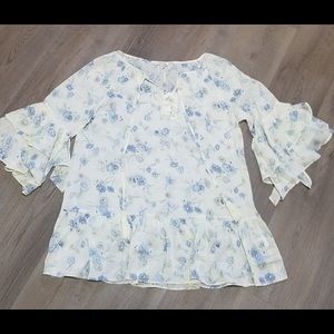 Jodifl Ivory Floral Blouse